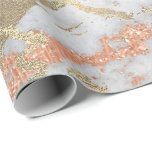 Kupfer Gray Foxier Gold Marmor Shiny Metallic VIP Geschenkpapier<br><div class="desc">Minimalismus und Eleganz nach den Trends der Inneneinrichtung. Für viele Luxus-Glam-Situationen</div>