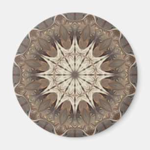 Kupfer Medallion Kaleidoskop Magnet