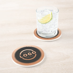 Kupfer mit eigenem Logo für Werbeaktionen Getränkeuntersetzer