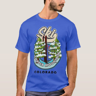 Kupfer Mountain Colorado Ski T-Shirt