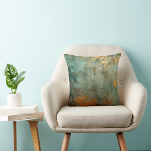 Kupfer Patina Rustic Kissen