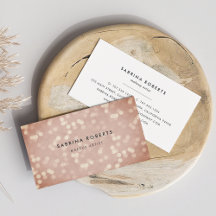 Kupfer Rose Gold Bokeh