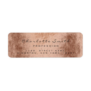 Kupfer-Rose Gold Name UAWG Professionelle Veransta
