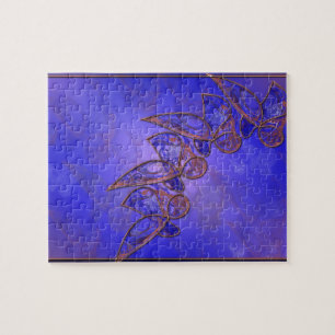 Kupfer-Schmetterlinge-Puzzle Puzzle