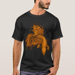 Kupfer-Schweifkrone-Betta T-Shirt