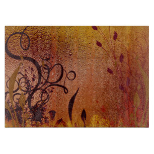 Kupfer-Tauglas Schneidebrett