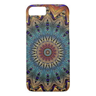 Kupfer und Black Mandala Handy Case