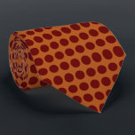 Kupfer und Rosewood Big Dots Krawatte, Krawatte<br><div class="desc">Kupfer und Rosewood Big Dots Krawatte,  Krawatte</div>