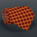 Kupfer und Rosewood Big Dots Krawatte, Krawatte<br><div class="desc">Kupfer und Rosewood Big Dots Krawatte,  Krawatte</div>