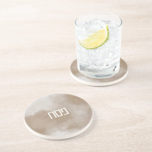 Kupfer Wasserfarbe Pesach Untersetzer