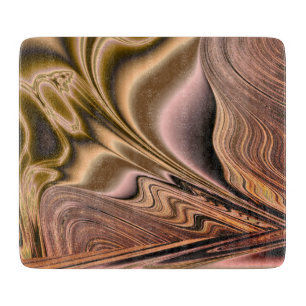 Kupferachat Schneidebrett