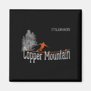 Kupferberg-Stil aus Colorado aus den 1980er Jahren Magnet