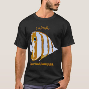 Kupferbinden-Schmetterlingsfisch T-Shirt
