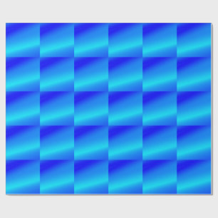Kupferblau Ober Wasserfarbe abstrakt Pastellfarben Geschenkpapier