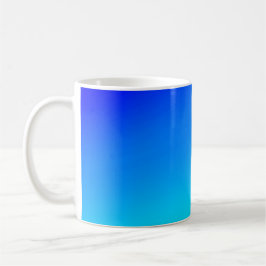 Kupferblau Ober Wasserfarbe abstrakt Pastellfarben Kaffeetasse
