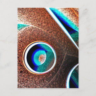 Kupferblau Postkarte