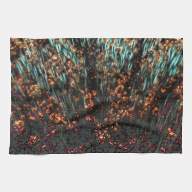 Kupferborealis Handtuch (Horizontal)