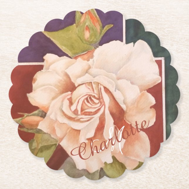 Kupferbronze Untersetzer (Vorderseite)