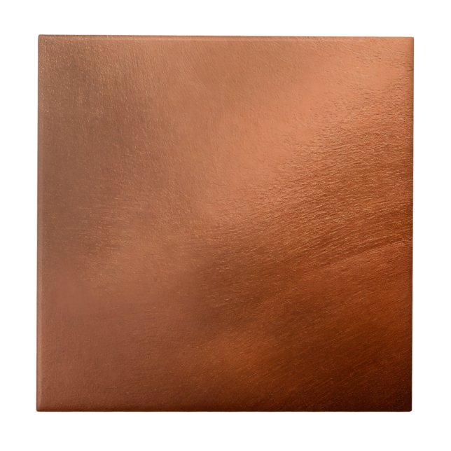 Kupferfarbe für Wohnaccessoires Fliese (Vorderseite)