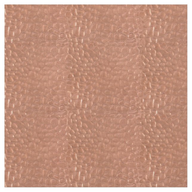 Kupfergewebe in Hammerform Stoff (Nahaufnahme)