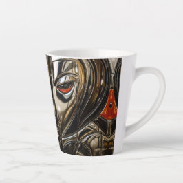 Kupferglanz-Metallgesicht Milchtasse