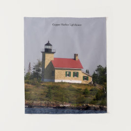 Kupferhalle Leuchtturmtapeten Wandteppich