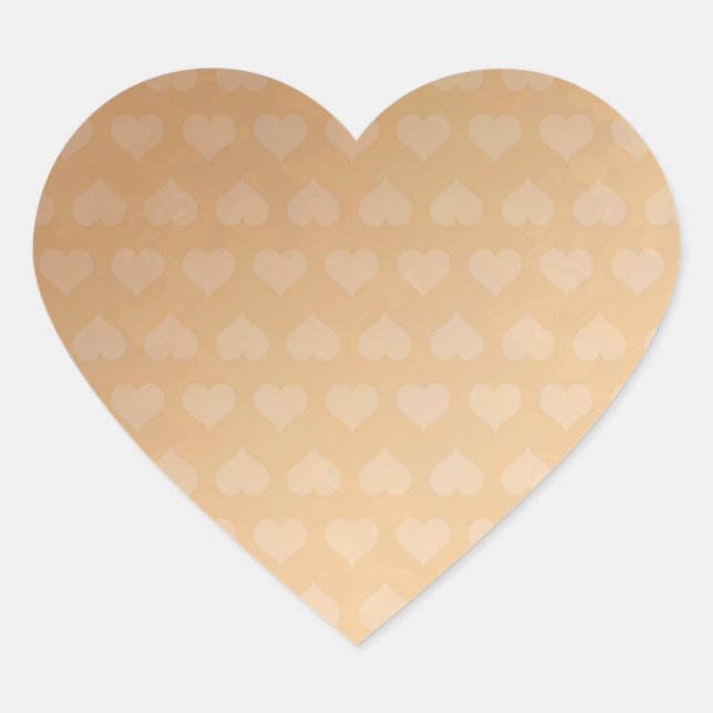 Kupferherzen BREAKER 3D coolere Farbblumen-Welle Herz-Aufkleber (Vorderseite)