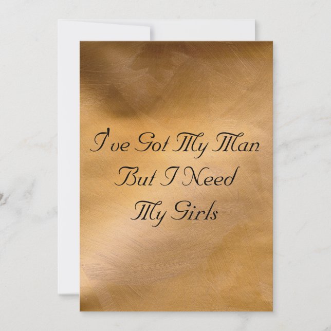 Kupferhochzeit Einladung (Vorderseite)