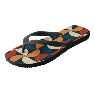 Kupferne Glühwürmchen im Stil der Mitte des Jahrhu Flip Flops