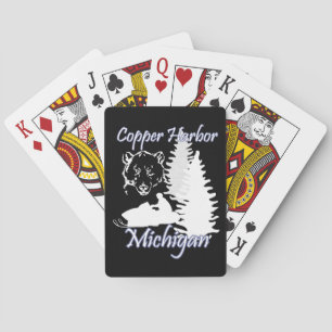 Kupferne Karten des Spielkarten