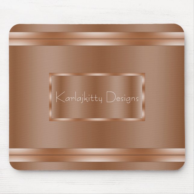Kupferne Reflexion Mousepad (Vorne)