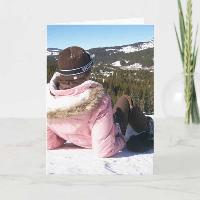 kupferner Berg, Co. fena. Feiertagskarte (Vorderseite)