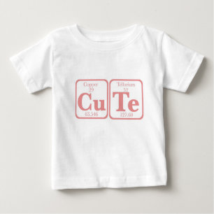 Kupfernes Tellur (CuTe) -- Rosa Baby T-shirt