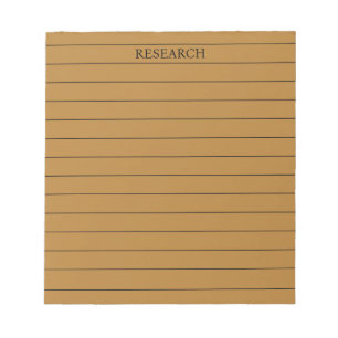 KupferNotepad - Stilvolle und elegante Stationery Notizblock