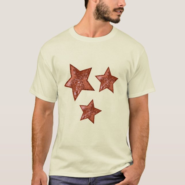 Kupfersterne  T-Shirt (Vorderseite)