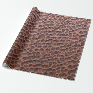 Kupferstruktur-Geschenkpapier Geschenkpapier
