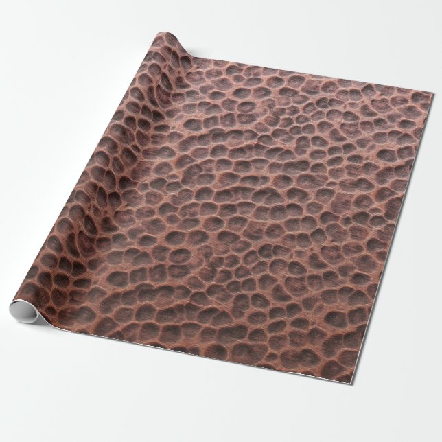 Kupferstruktur-Geschenkpapier Geschenkpapier (Ungerollt)
