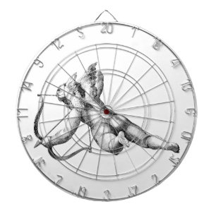 Kupider Gott der Liebe Dartscheibe