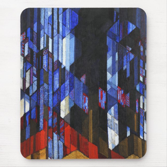 Kupka Die Kathedrale Kunst Mousepad (Vorne)