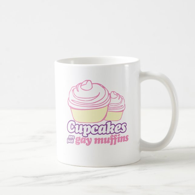 KUPKEN SIND NUR GAY MUFFINS TASSE (Rechts)