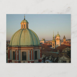 Kuppel der Kirche des Heiligen Franziskus, Prag, T Postkarte