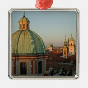 Kuppel der Kirche von Saint Francis, Prag, Tschech Ornament Aus Metall