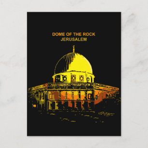 Kuppel des Felsen: Jerusalems Herzschlag Postkarte