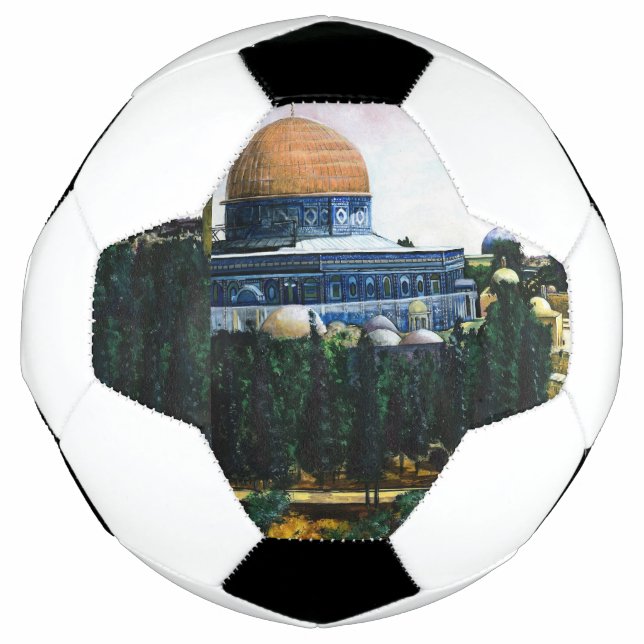 Kuppel des Felsens, Jerusalem Fußball (Vorderseite)