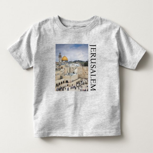 Kuppel des Felsens | Western Wall Plaza, Jerusalem Kleinkind T-shirt (Vorderseite)