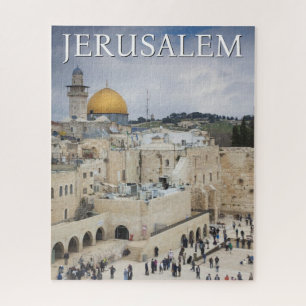 Kuppel des Felsens   Western Wall Plaza, Jerusalem Puzzle