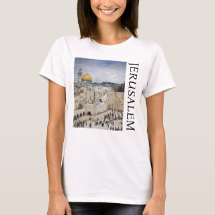 Kuppel des Felsens Western Wall Plaza, Jerusalem T-Shirt