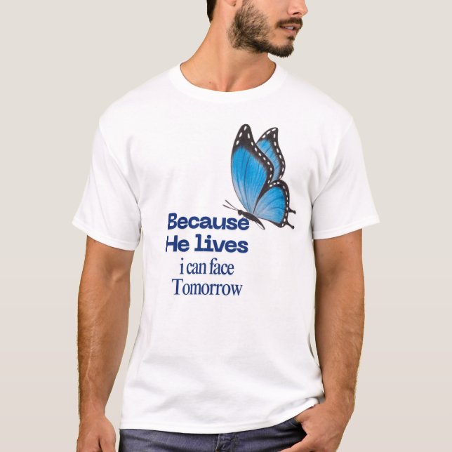 Kuppelschmetterling-T - Shirt (Vorderseite)