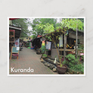 Kuranda Marktstände Postkarte