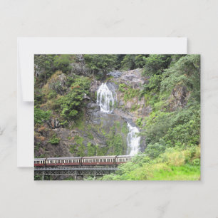Kuranda Skyrail Bahn in Cairns, Queensland. Postkarte